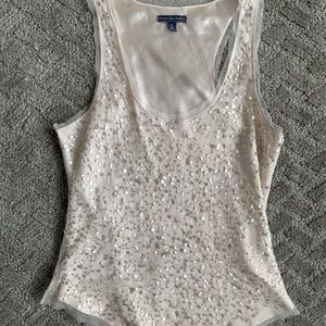 American Eagle size 6 sequined top